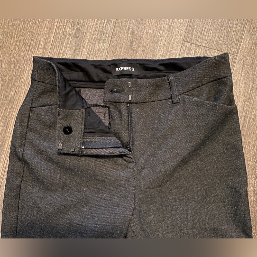 Express Editor High Waisted Skinny Pant heather gray 86